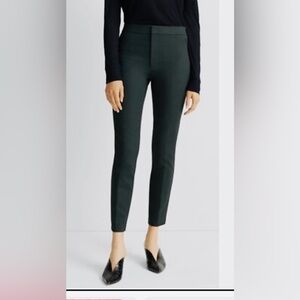 Club Monaco Sz4 Lillean jasper Drk Green Ankle Pants Retail $169